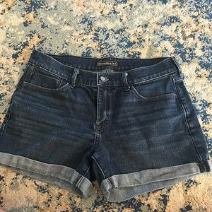 Abercrombie & Fitch blue jean shorts
